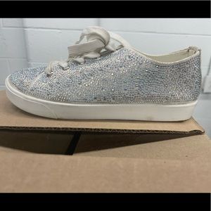 SOLD!Marc Defang Girl’s Rhinestone Shoes Used